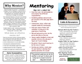 Mentoring Beginning Teachers Pamphlet by Jennifer A. Gates