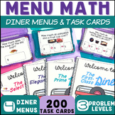 Menu Math for Real Life Money Skills in Special Education 