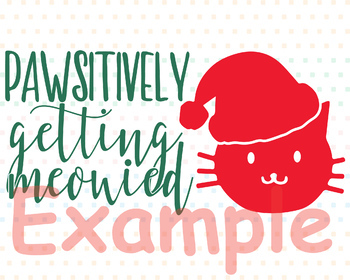 Download Meowy Christmas merry cats SVG DXF graphic overlay cat ...