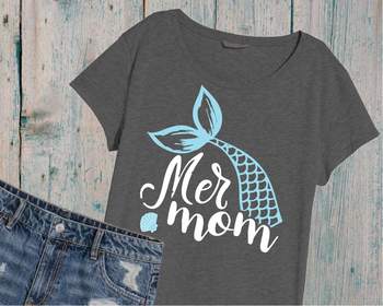 Download Mer Mom Mermaid Svg Cutting Files Sea Birthday Summer Beach Mama Party 880s