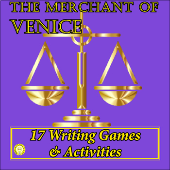 Preview of Merchant of Venice Creative Activities & Games- Fun Writing Extension Activities