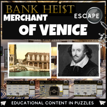 Preview of Merchant of Venice Escape Room
