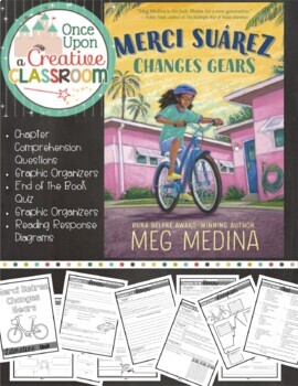 Preview of Merci Suarez Changes Gears Lit Unit - Newbery Winner!