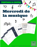 Mercredi de la musique (Francophone Music Project for Fren