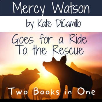 Preview of Mercy Watson Activities Goes For A Ride & To the Rescue