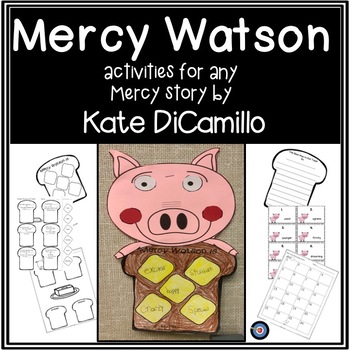 Preview of Mercy Watson Book Activities and Craft