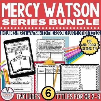 Preview of Mercy Watson Series Book Companions Six Titles for Reading and Writing