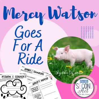 Preview of Mercy Watson Goes For A Ride
