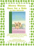 Mercy Watson Goes for a Ride Literature Study Packet