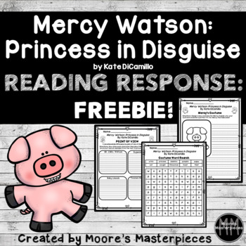 Preview of Mercy Watson: Princess in Disguise FREEBIE!