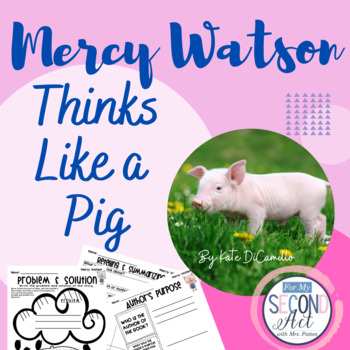 Preview of Mercy Watson Thinks Like a Pig