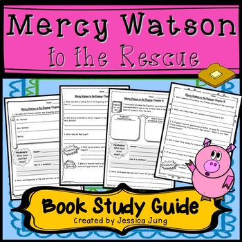 Preview of Mercy Watson to the Rescue - Book Study Guide