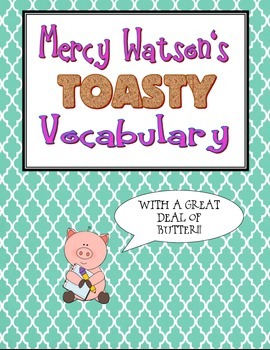 Preview of Mercy Watson's Toasty Vocabulary