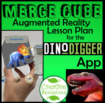 Preview of Merge Cube Dino Digger Dinosaur Science Journal Activity