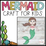 Mermaid Craft | Ocean Crafts | Ocean Animal Crafts | Sea C