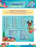 Mermaid Day & How to Catch a Mermaid Activity Kit