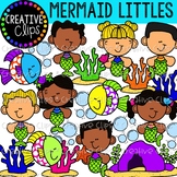Mermaid Littles Clipart {Creative Clips Clipart}