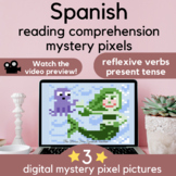 Mermaid Spanish Story beginner Spanish reading with DIGITA