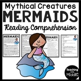 Mermaids Informational Reading Comprehension Worksheet Myt