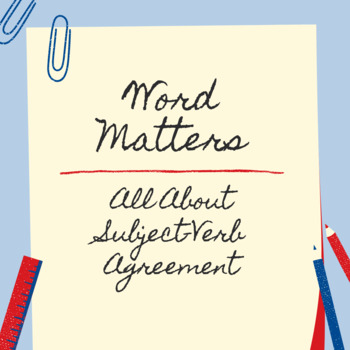 Preview of Merriam-Webster Word Matters Podcast  Guide: All About Subject-Verb Agreement