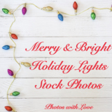 Holiday Stock Photos l String of Lights
