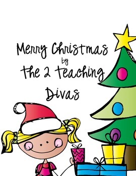Preview of Merry Christmas! By The 2 Teaching Divas