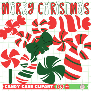 clipart of christmas candy