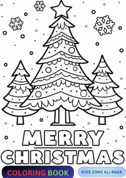 Preview of Merry Christmas Coloring Book