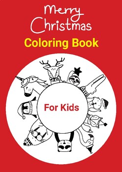 Preview of Merry Christmas Coloring book for kids