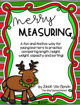 Preview of Merry Christmas Math Measurement