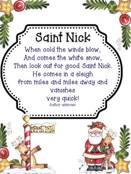 Merry Christmas Poster Pack for Pre-k and Kindergarten | TPT