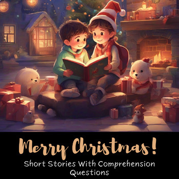 Preview of Merry Christmas! - Short Stories With Comprehension Questions