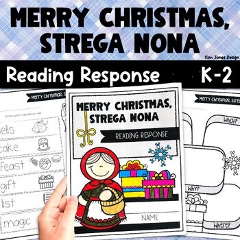 Preview of Merry Christmas Strega Nona Read-Aloud Activities: Reading Response Journal