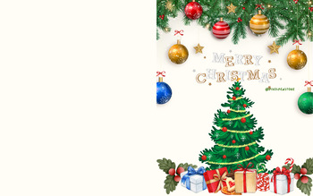 Preview of Merry Christmas Theme - Coloring Book
