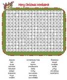 Merry Christmas Wordsearch