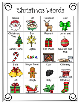 Merry Christmas Writing Center by Bear and Bug Learning | TPT