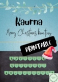 Merry Christmas bunting in Kaurna - PRINTABLE