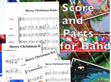 Merry Christmas from the Rio Grande Score and Parts for Band