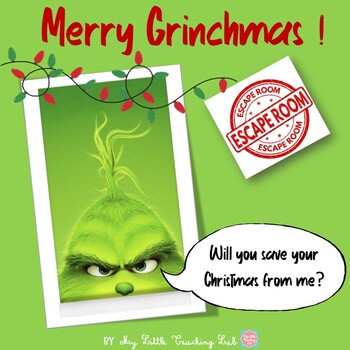 Preview of Merry Grinchmas - Escape Game