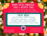Merry Little Christmas Song & Activity Pack for Boomwhackers