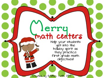 Preview of Merry Math Centers