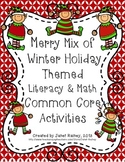 Merry Mix of Winter Holiday Themed Literacy & Math Skills 