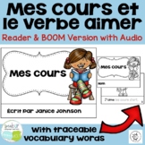 Mes cours French Verb Aimer School Subject Print & Boom Ca