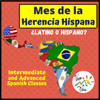 Preview of Mes de la Herencia Hispana - ¿Latino o Hispano?