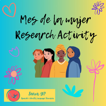 Preview of Mes de la Mujer Research Activity