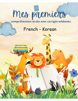 Preview of Mes premiers apprendre à lire - compréhension écrite avec corrigés (Français-Cor