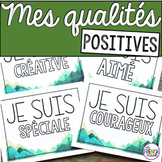 Mes qualités positives - French personality traits self-es