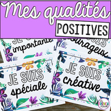 Mes qualités positives - French personality traits self-es