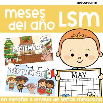 Meses del Año en LSM - Lengua de Señas Mexicana #Minders by Minders