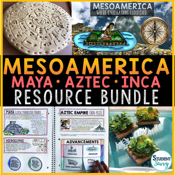 Preview of Mesoamerica Activities Ancient Maya Inca Aztec Civilizations Mexico Olmec Empire